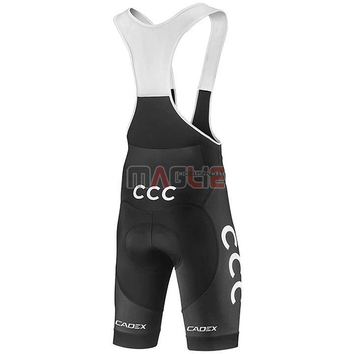 Maglia CCC Team Manica Corta 2020 Arancione Nero